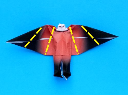 Fold an Origami Vampire Fold an Origami Vampire