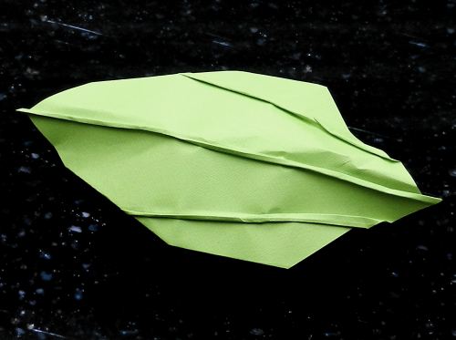 origami veined leaf