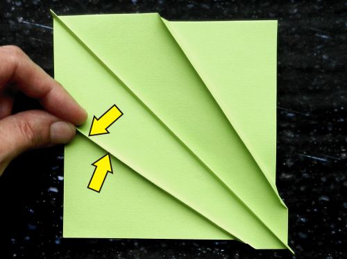 origami veined leaf folding instructions