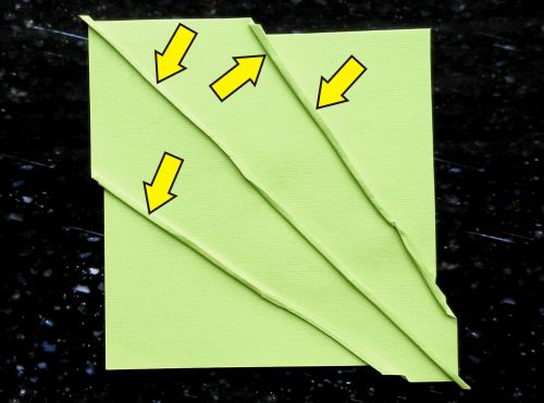 origami veined leaf folding instructions