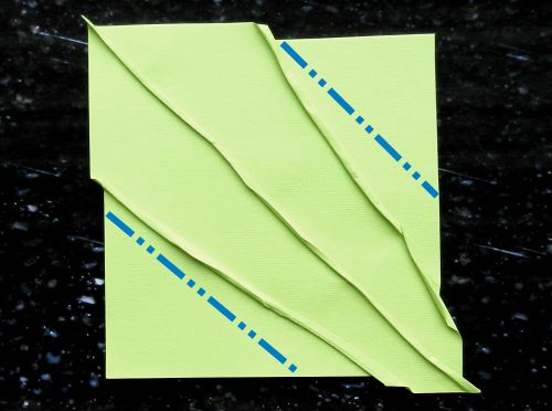 origami veined leaf folding instructions