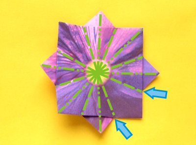 diagrams for folding an origami violet flower diagrams for folding an origami violet flower