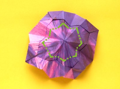 diagrams for folding an origami violet flower diagrams for folding an origami violet flower