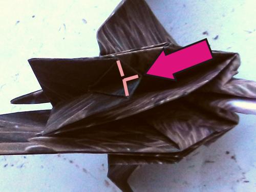 Origami Vulture folding instructions