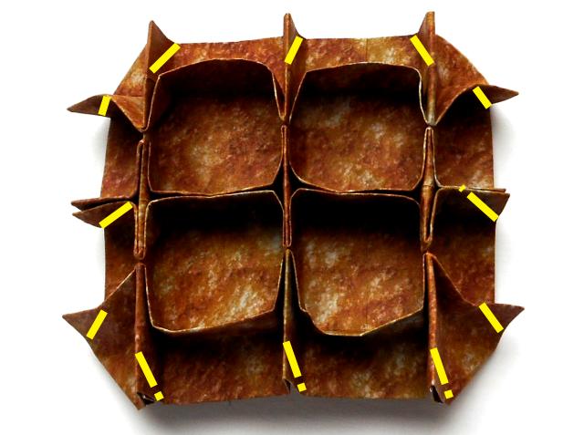 Origami wafelkoekjes maken Origami wafelkoekjes maken