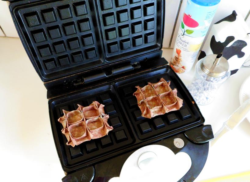 Origami wafelkoekjes