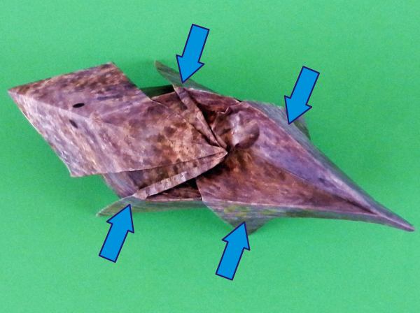 Origami zwijn maken Origami zwijn maken