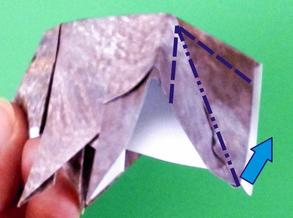 Origami zwijn maken Origami zwijn maken