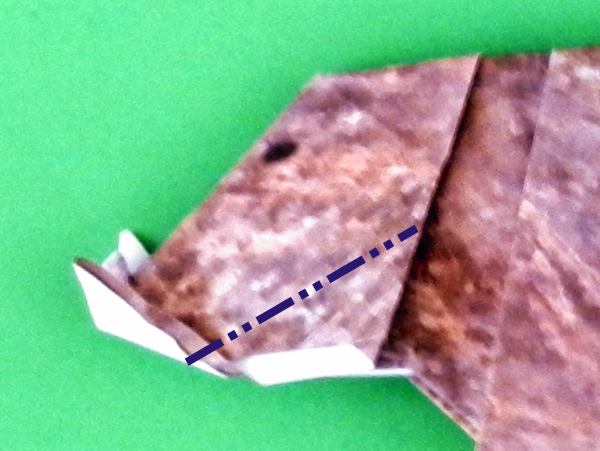 Origami zwijn maken Origami zwijn maken