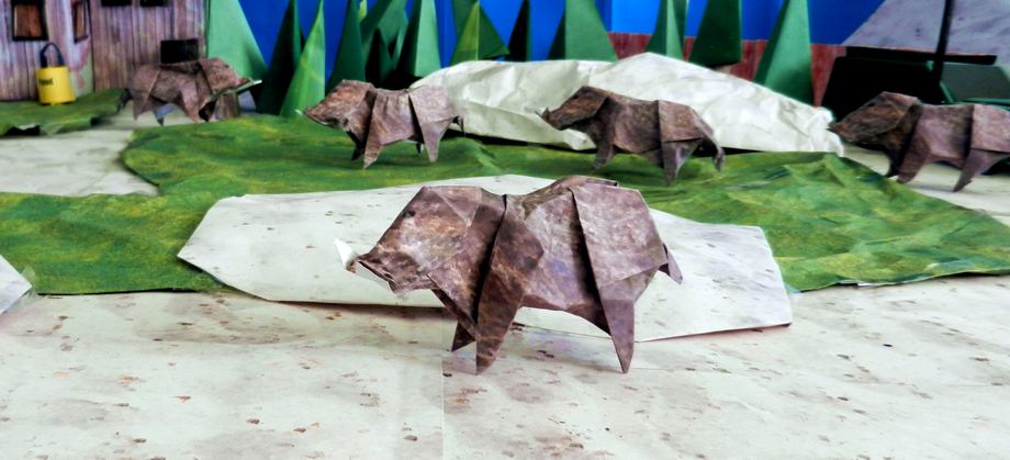 Origami Warthogs