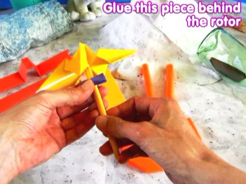 Make a paper windmill