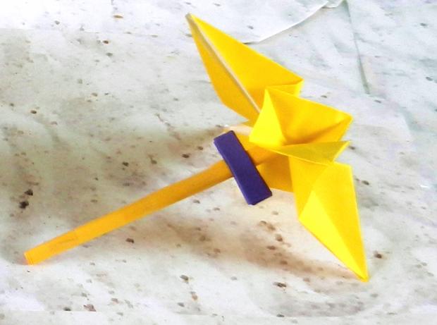 Make a paper windmill