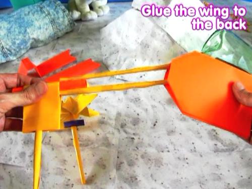 Make a paper windmill