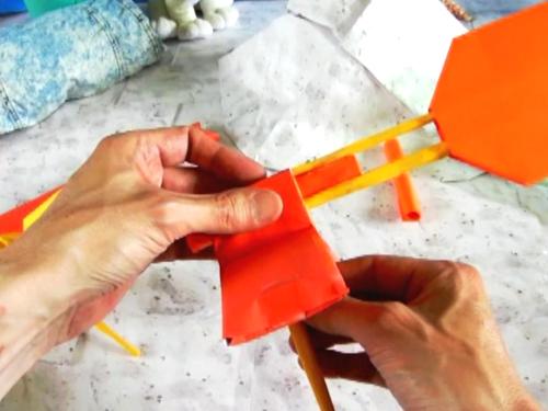 Make a paper windmill