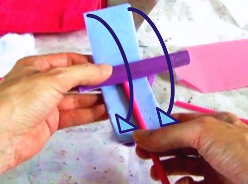 Make a paper weather vane