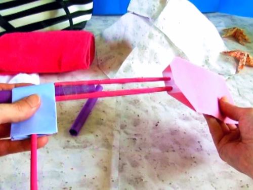 Make a paper weather vane