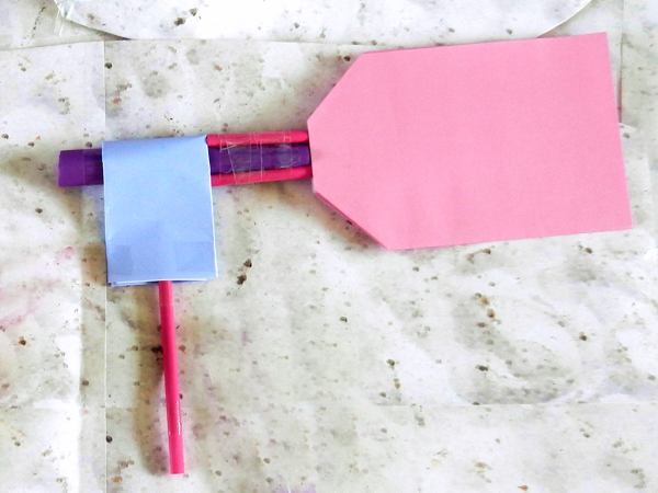 Make a paper weather vane