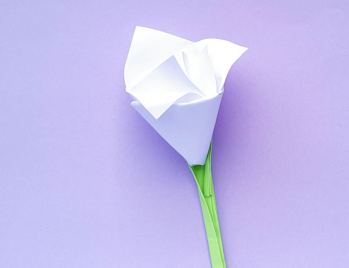 Origami flower