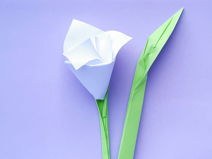 Origami flower