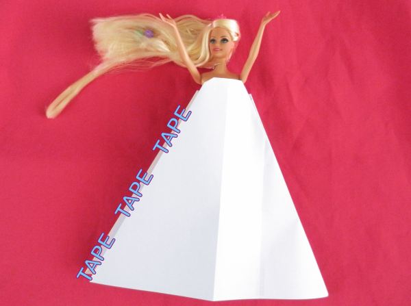 Make an Origami Wedding Dress
