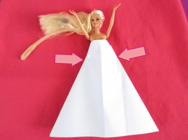 Make an Origami Wedding Dress