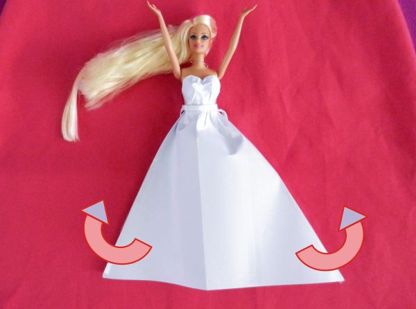 Make an Origami Wedding Dress