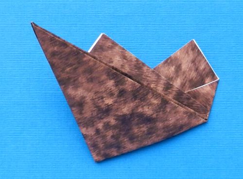 Een weerwolf van papier vouwen Een weerwolf van papier vouwen