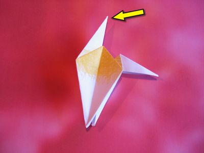 origami bloemetje maken