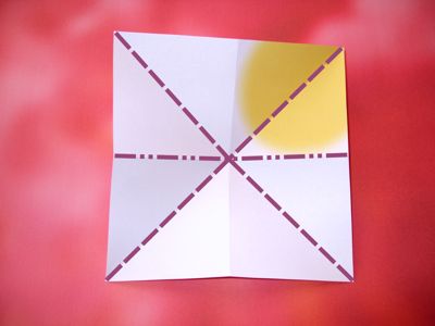 origami bloemetje origami bloemetje