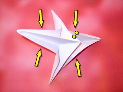 origami bloemetje origami bloemetje
