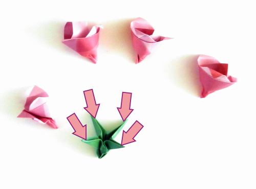 Make an Origami Wildflower