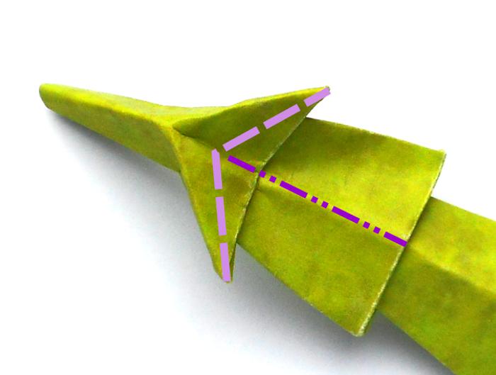 Treurwilg boompje van papier maken Treurwilg boompje van papier maken