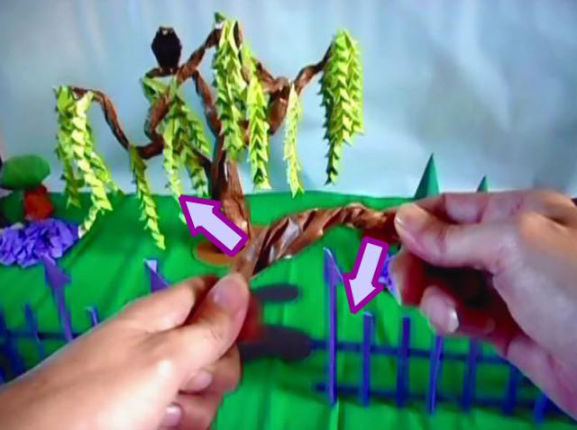 Make a paper Willow Tree