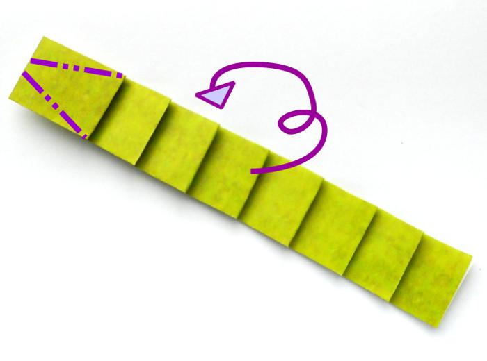 Treurwilg boompje van papier maken Treurwilg boompje van papier maken