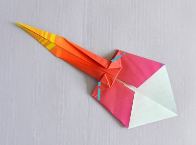 Make an Origami Wind Vane