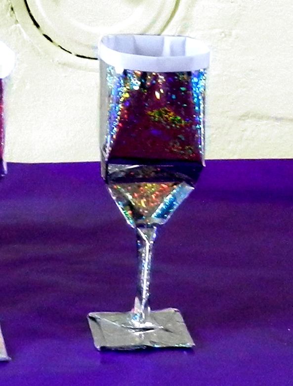 Origami Wine Glass