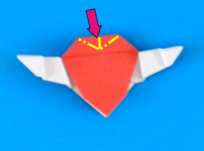 origami winged heart folding instructions