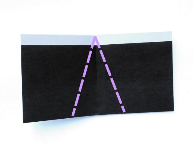 Heksenhoedje van papier maken Heksenhoedje van papier maken