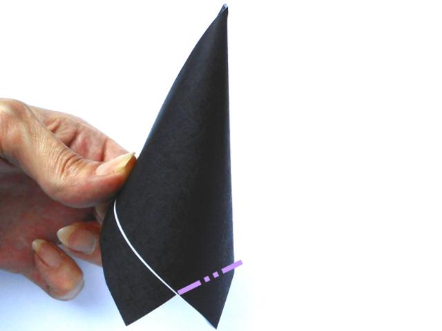 Fold an Origami Witch Hat