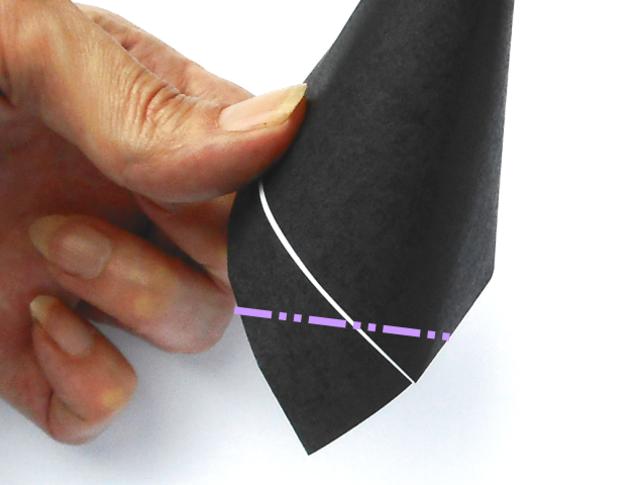 Heksenhoedje van papier maken Heksenhoedje van papier maken