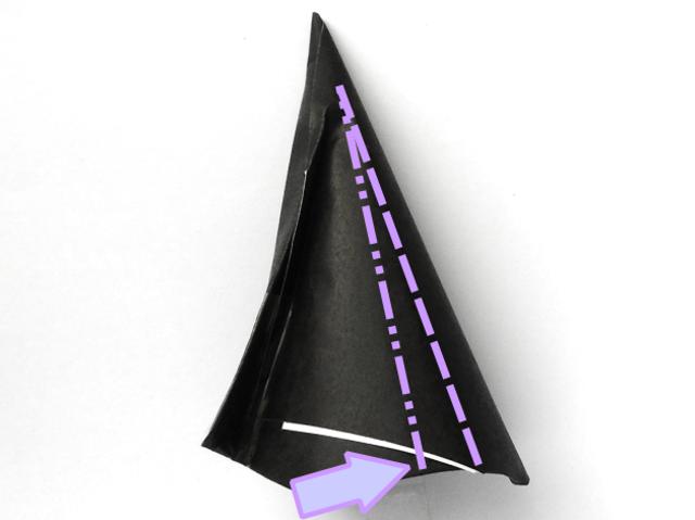 Fold an Origami Witch Hat