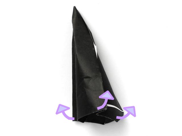 Fold an Origami Witch Hat