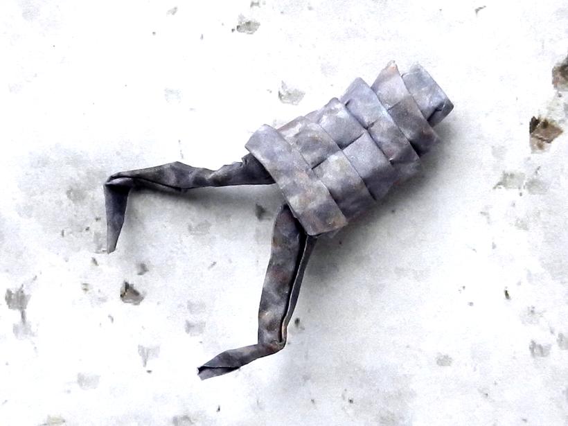 Origami pissebed Origami pissebed
