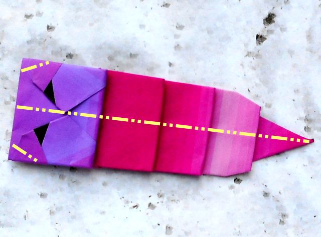 Origami wurm maken Origami wurm maken