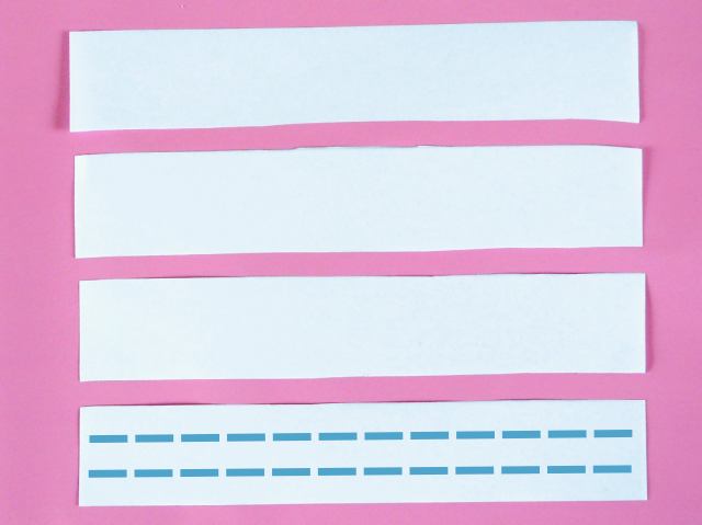 Mandje van papier vlechten Mandje van papier vlechten