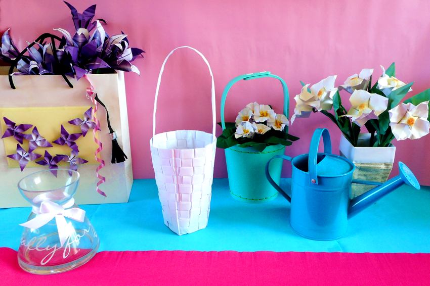 Origami bloemen Origami bloemen