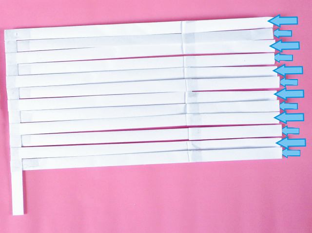 Mandje van papier vlechten Mandje van papier vlechten