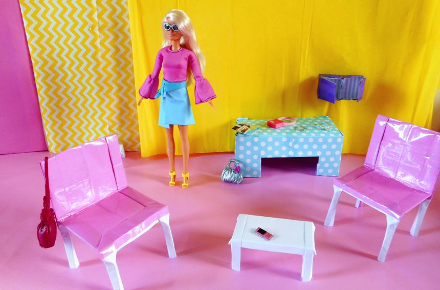 Paper dollhouse livingroom Paper dollhouse livingroom
