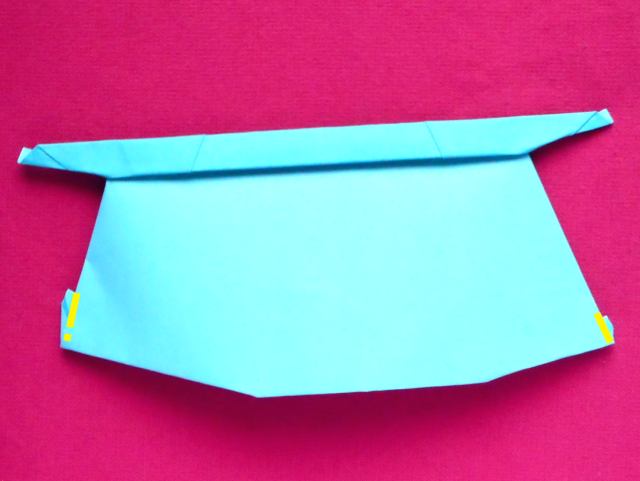 Origami wikkelrokje maken