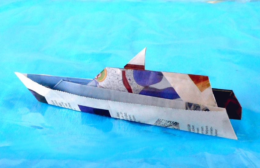 Origami boot Origami boot